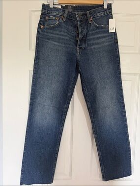 GAP Women's Straight Leg Jeans - Indigo